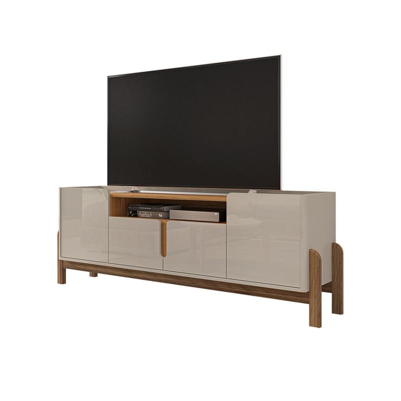 Rack Para TV até 60 Polegadas Pés em Madeira Maciça 170cm Lizz